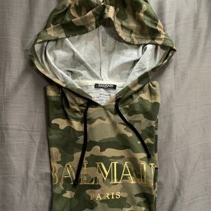 BALMAIN army long sleeves shirt